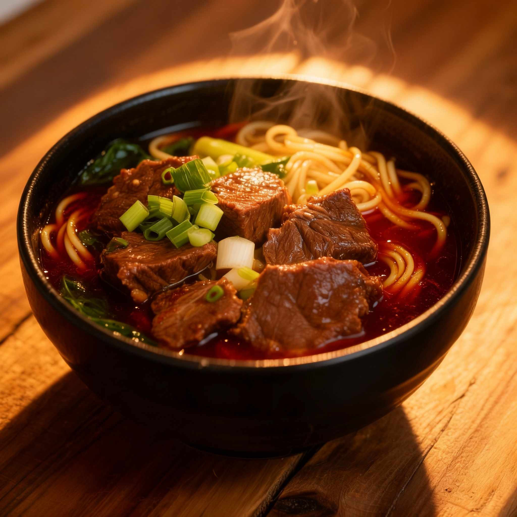 Braised Beef with Noodle Soup