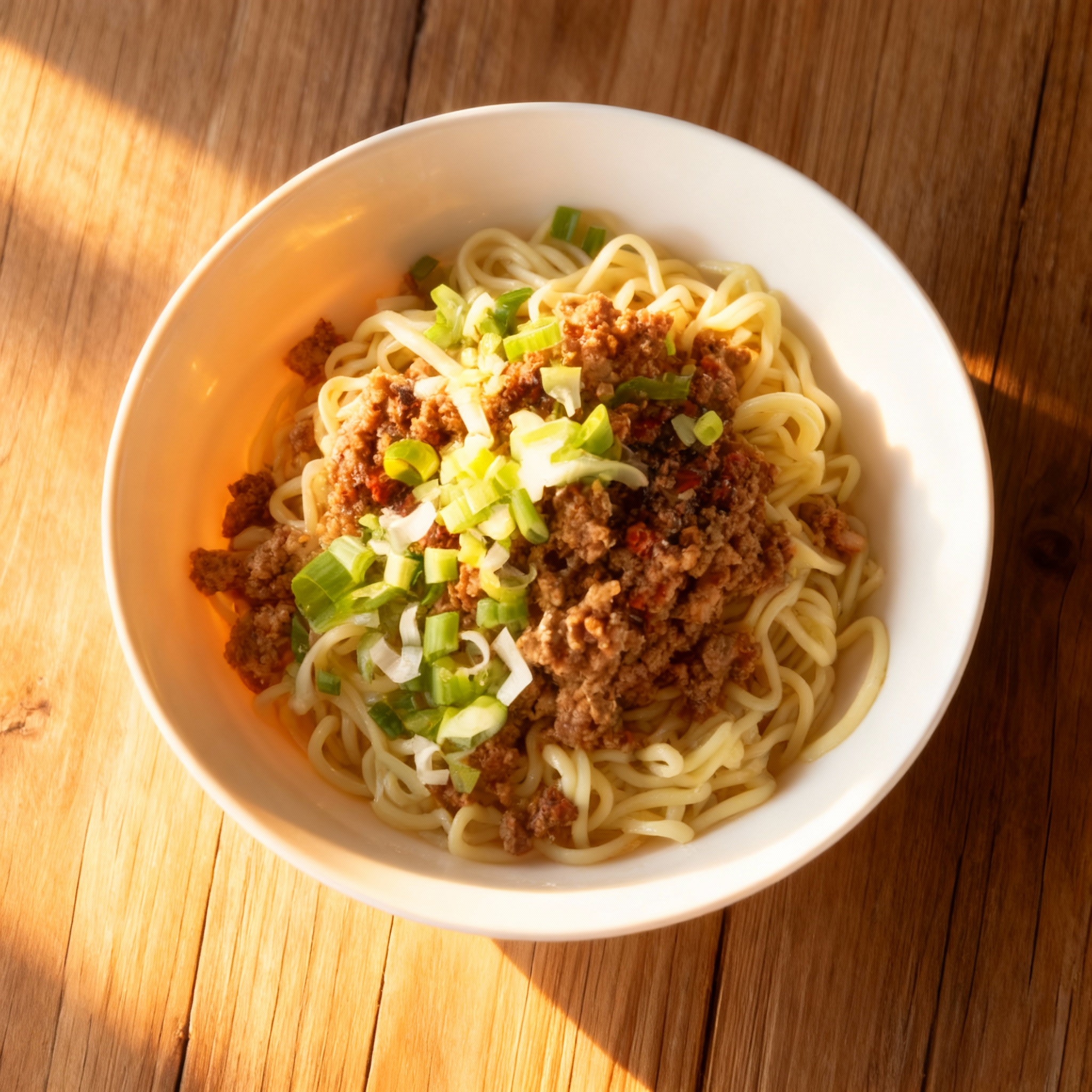 DanDan Noodle with Ground Pork